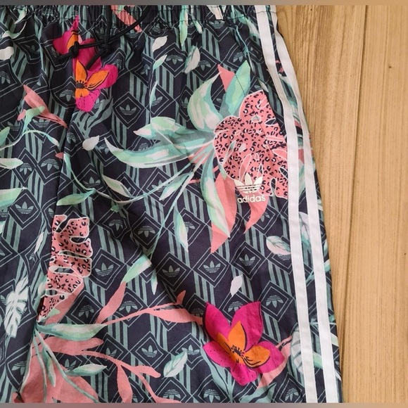 Adidas Originals HER Studio London Tropical Print Track Jogger Pants- SZ Medium - Picture 9 of 11